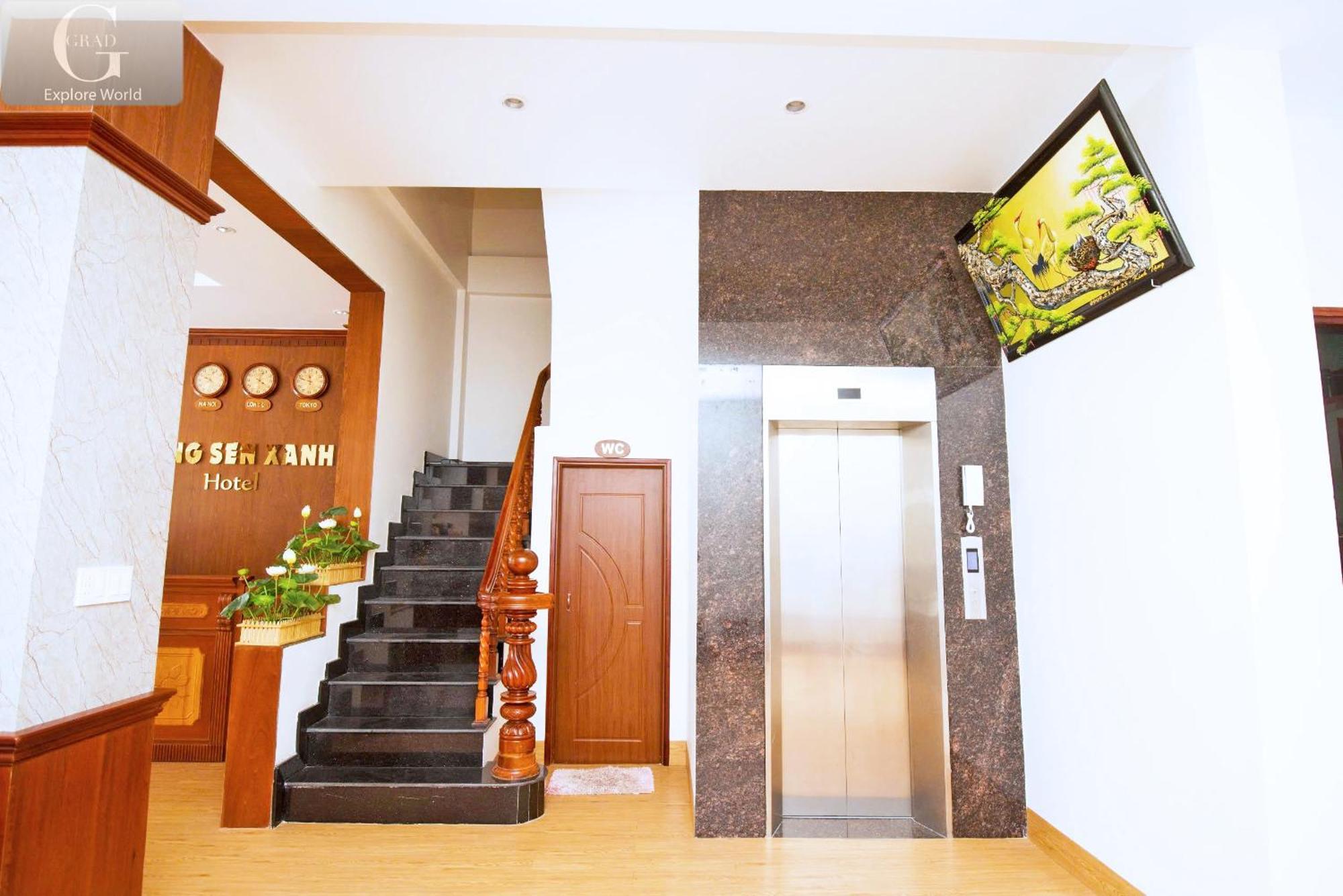 Bong Sen Xanh Hotel Cao Lãnh Exterior foto