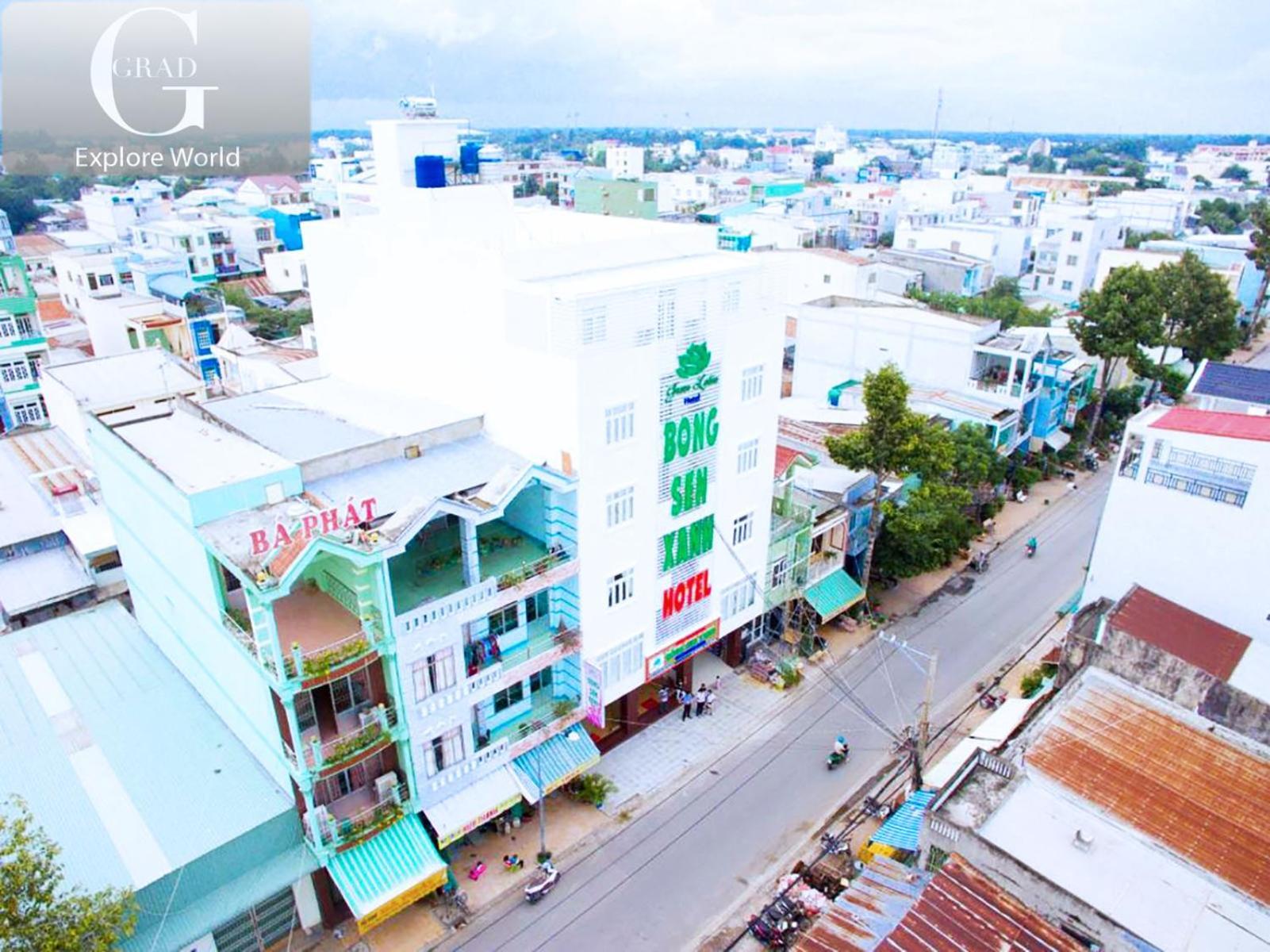 Bong Sen Xanh Hotel Cao Lãnh Exterior foto