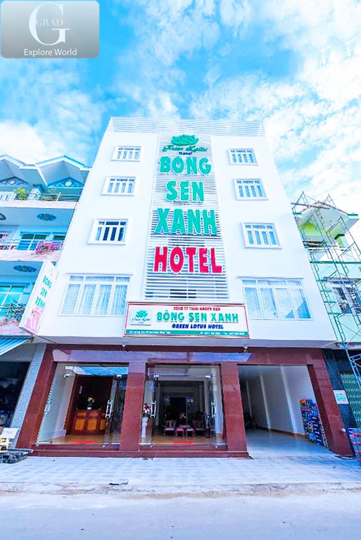 Bong Sen Xanh Hotel Cao Lãnh Exterior foto