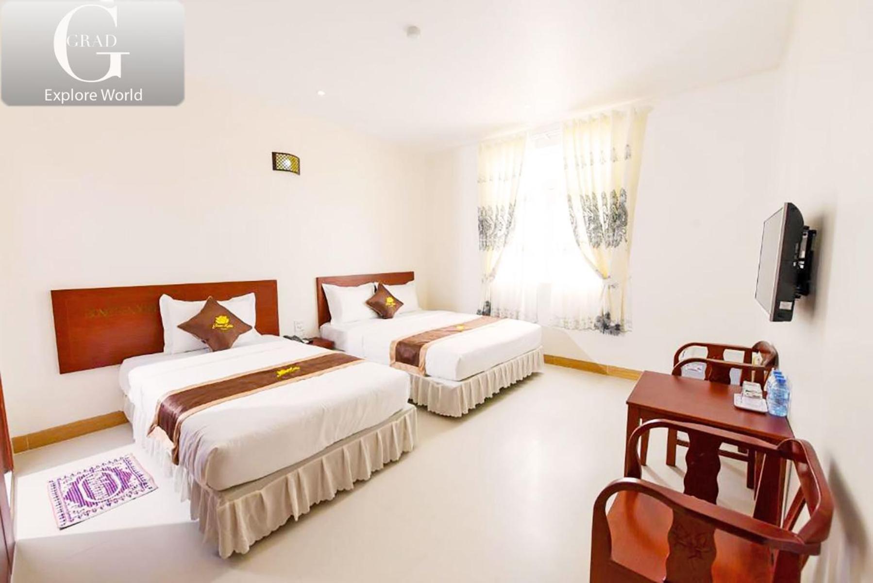 Bong Sen Xanh Hotel Cao Lãnh Exterior foto